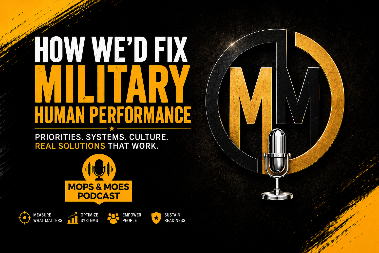 How We’d Fix Military Human Performance