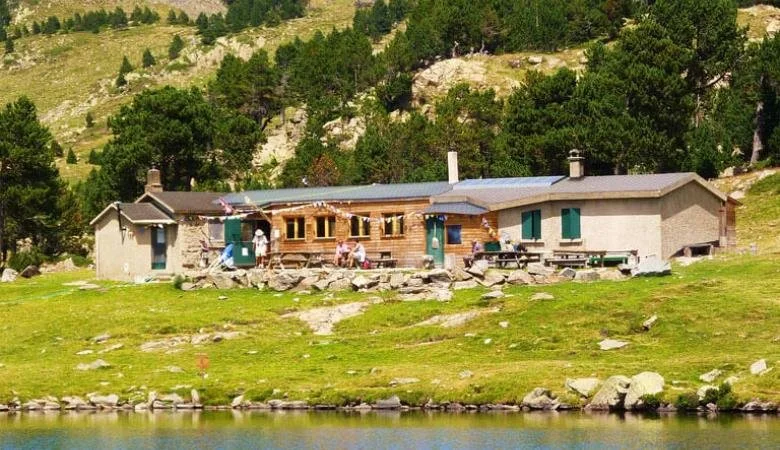 Le refuge gardé "Les Camporells"