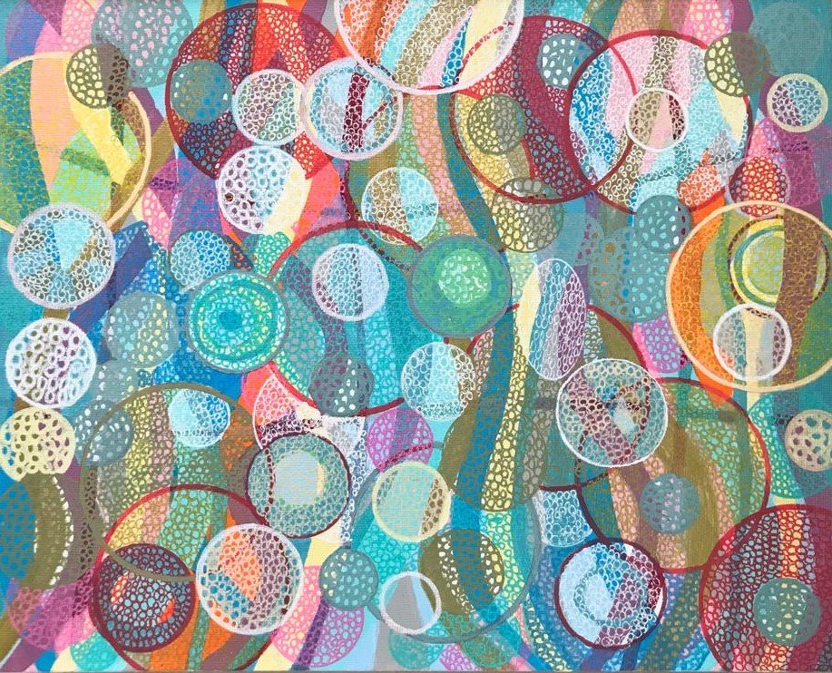 Abstract circle 0.01