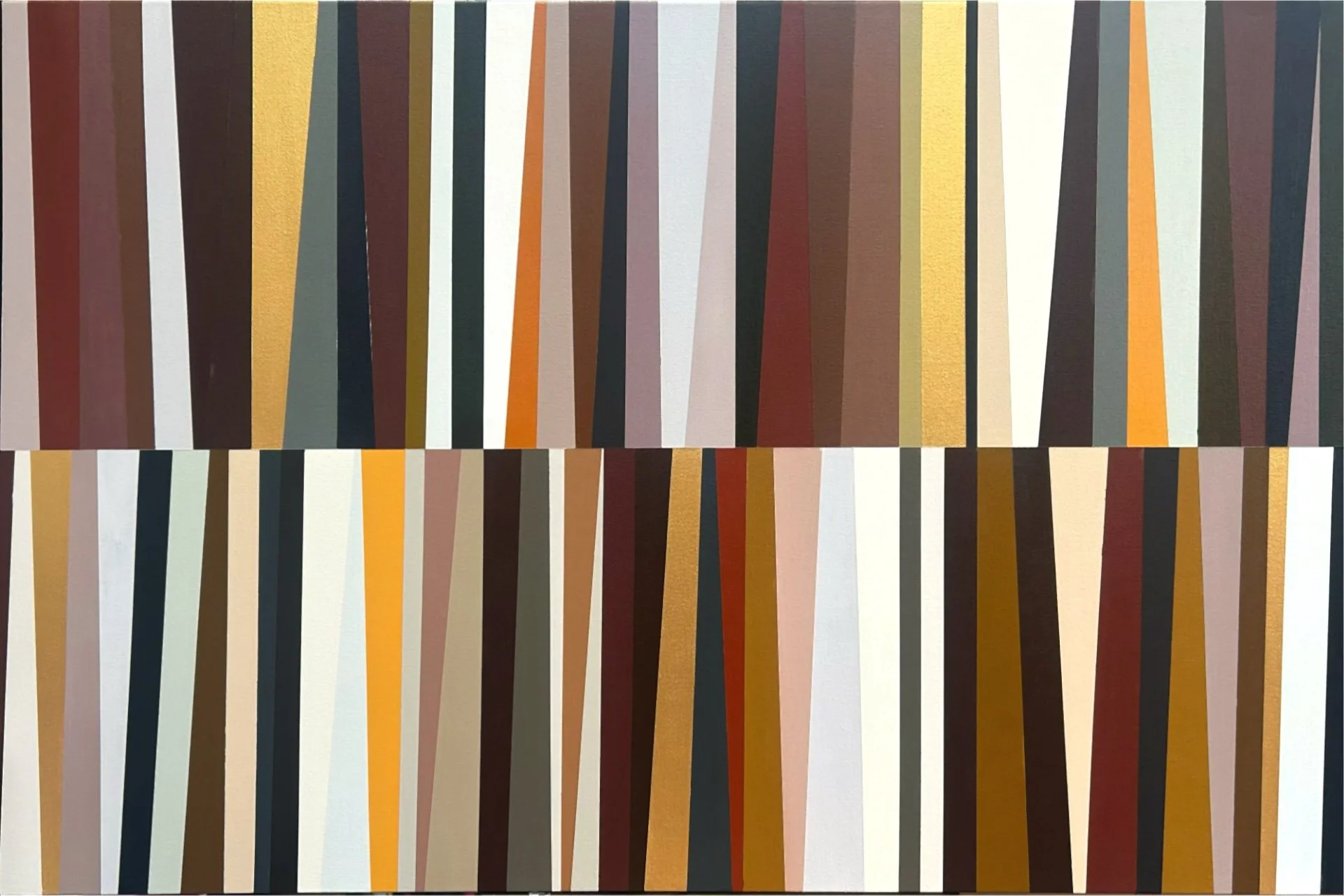 Mocha, acrylic on canvas, 50 x 75cm, framed. SOLD
