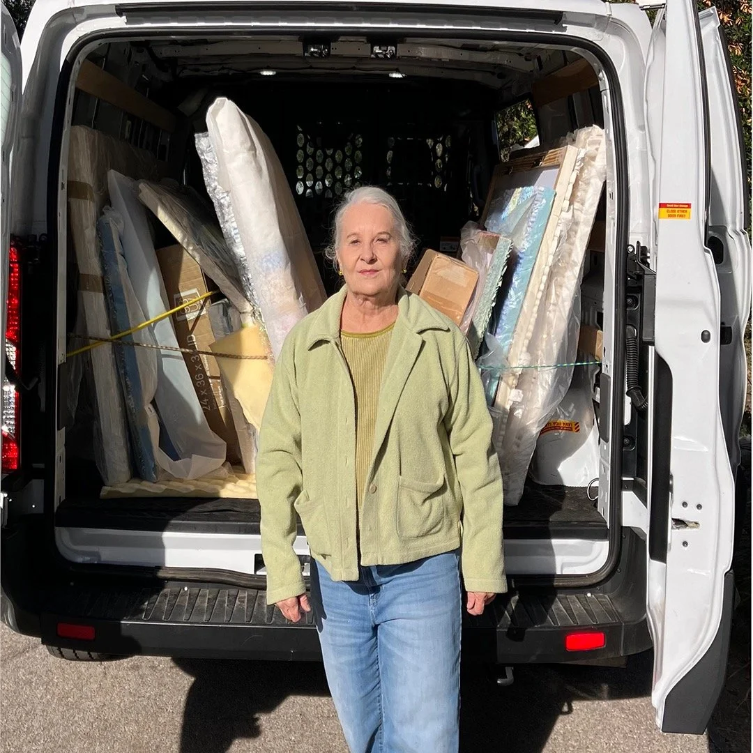 Yesterday the 15 pieces went to the gallery.#austinartist#taosartist#texasartist#handmadepaper#contemporaryartist#wallyworkmangallery
#exhibition2025