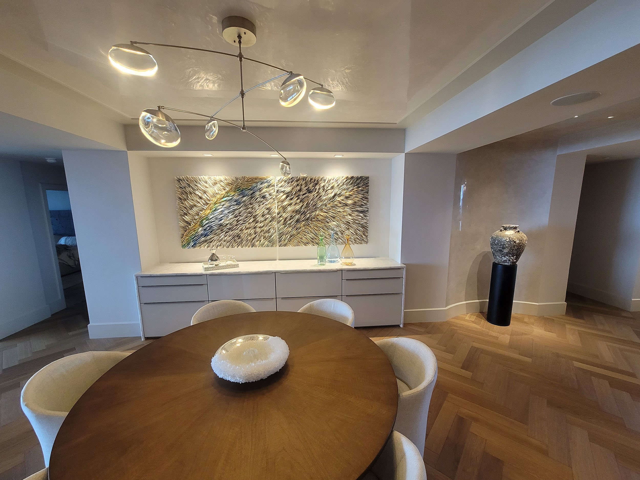 Private Residence/ Naples, Florida/ 2 panels each 42" x 56"