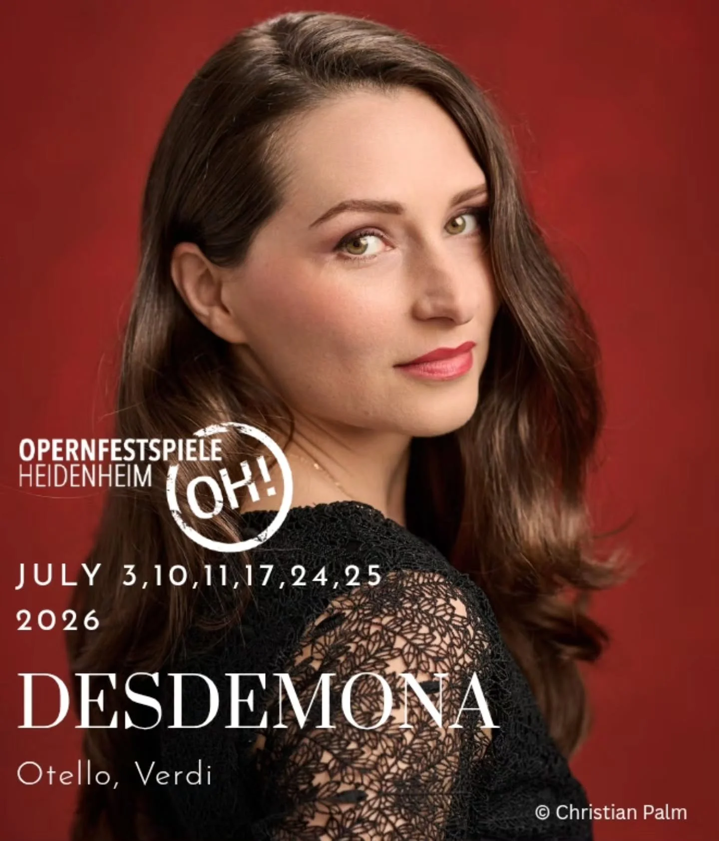 So excited, proud and happy to be part of this summer's @opernfestspieleheidenheim and to have there my long awaited debut as Desdemona😇
Dreams do come true!!!
Rehearsals start tomorrow, our premiere is scheduled on July 3d. Stay tuned!🦁🔥
.
#opera