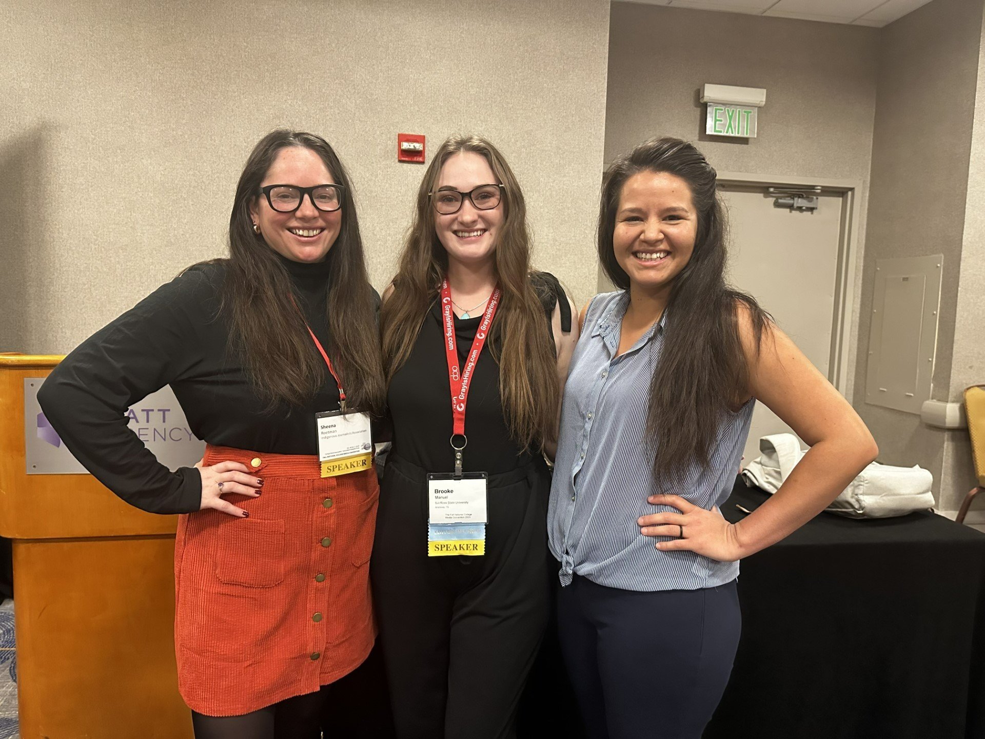 From Left: Sheena Roetman, Brooke Manuel, Chelsea Curtis