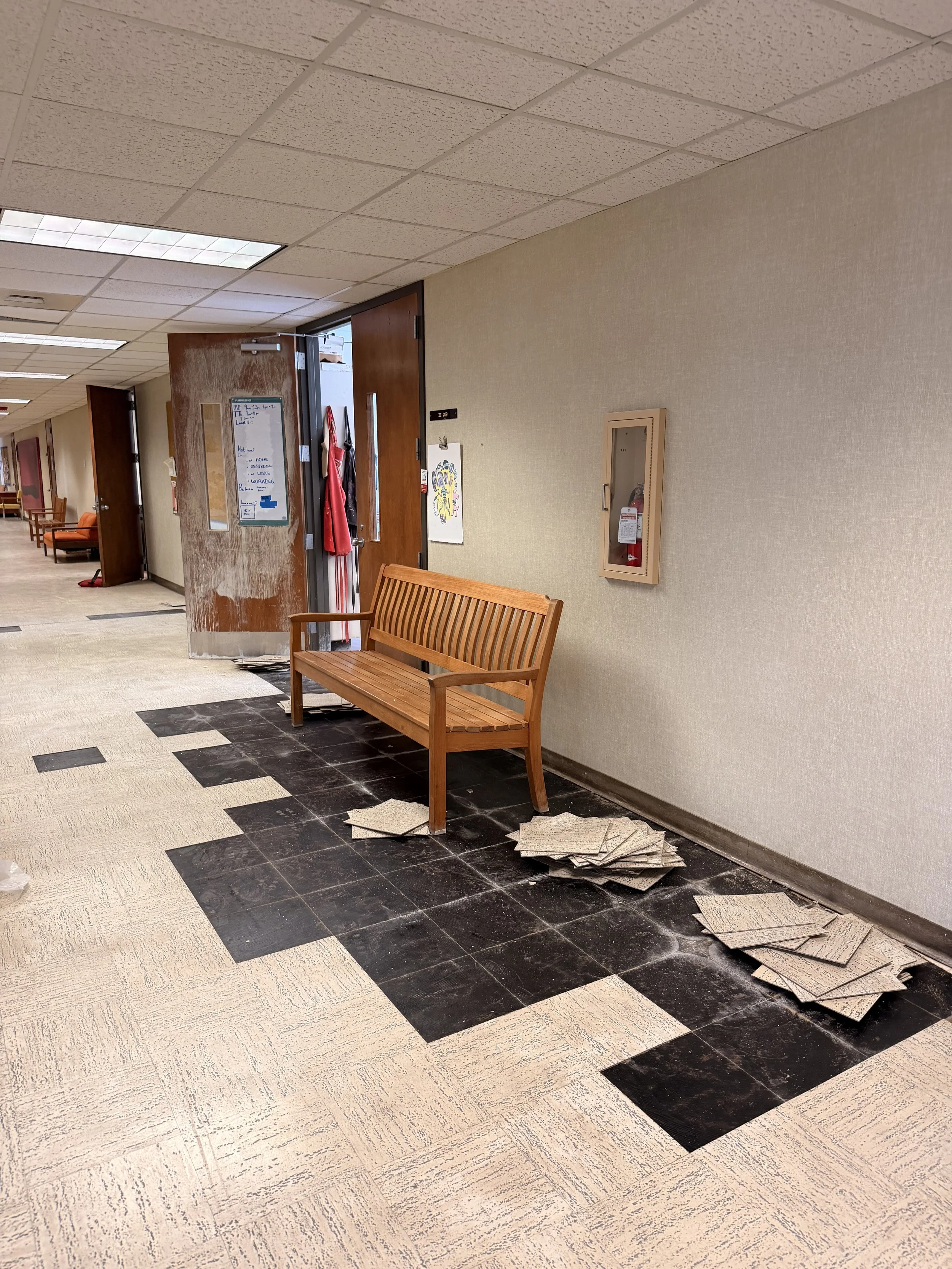Pipe Burst in Fine Arts Building&nbsp;