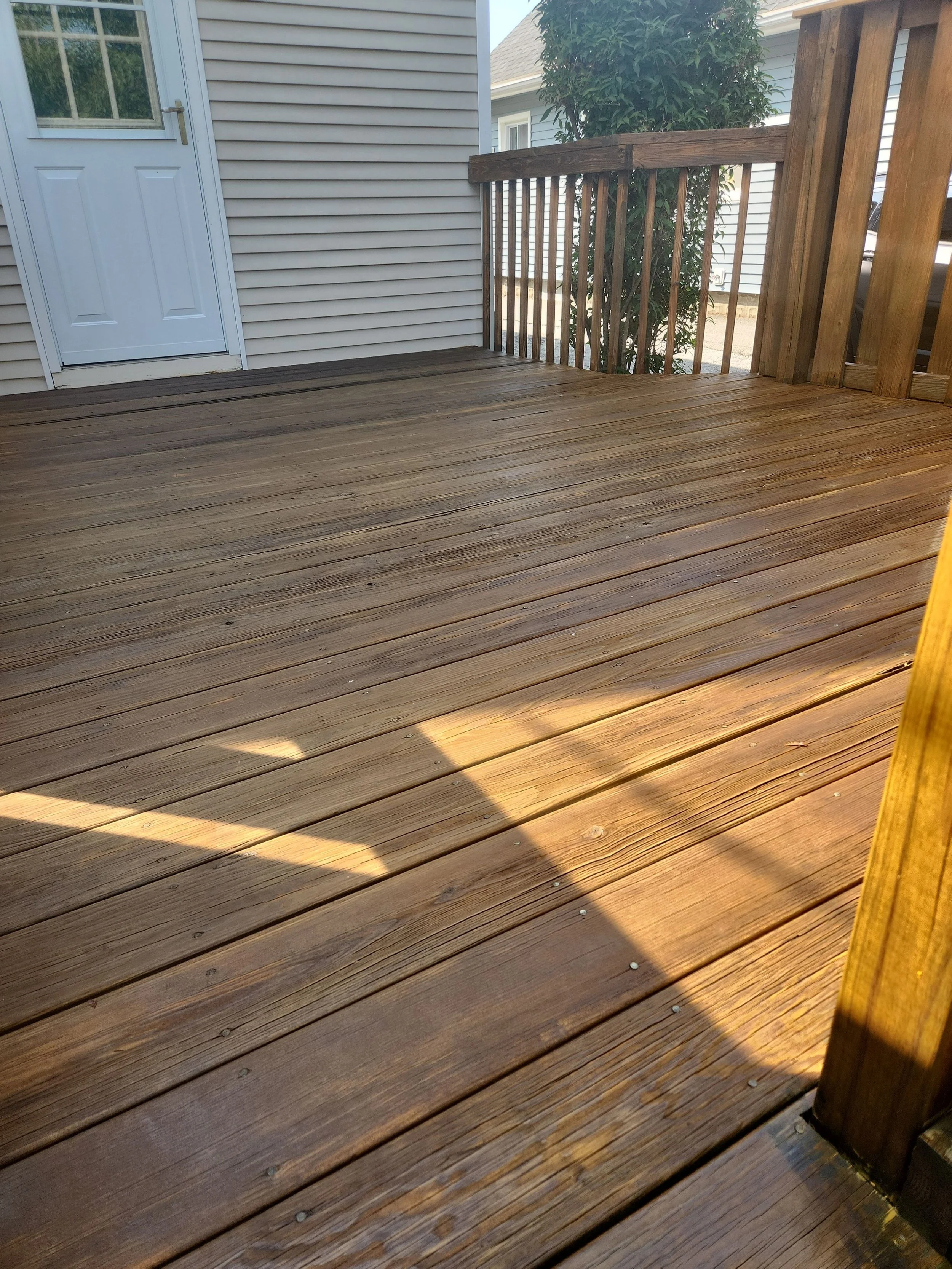 Deck Staining