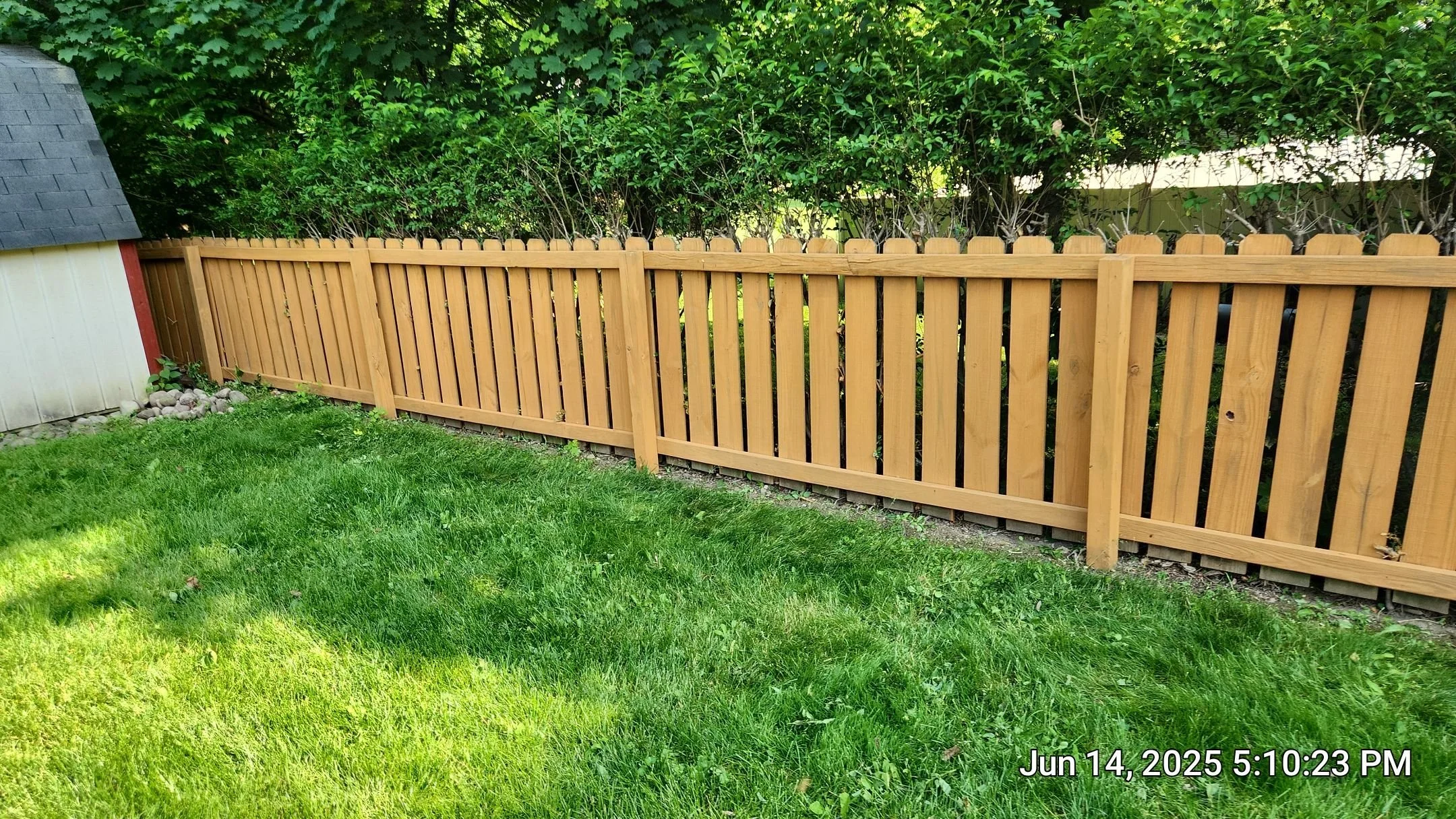 Fence Staining