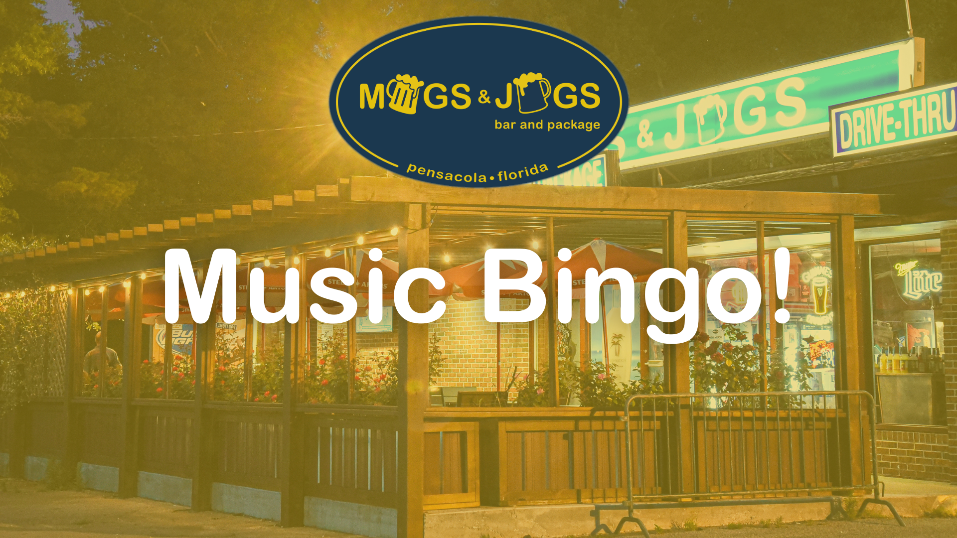 Monday Music Bingo