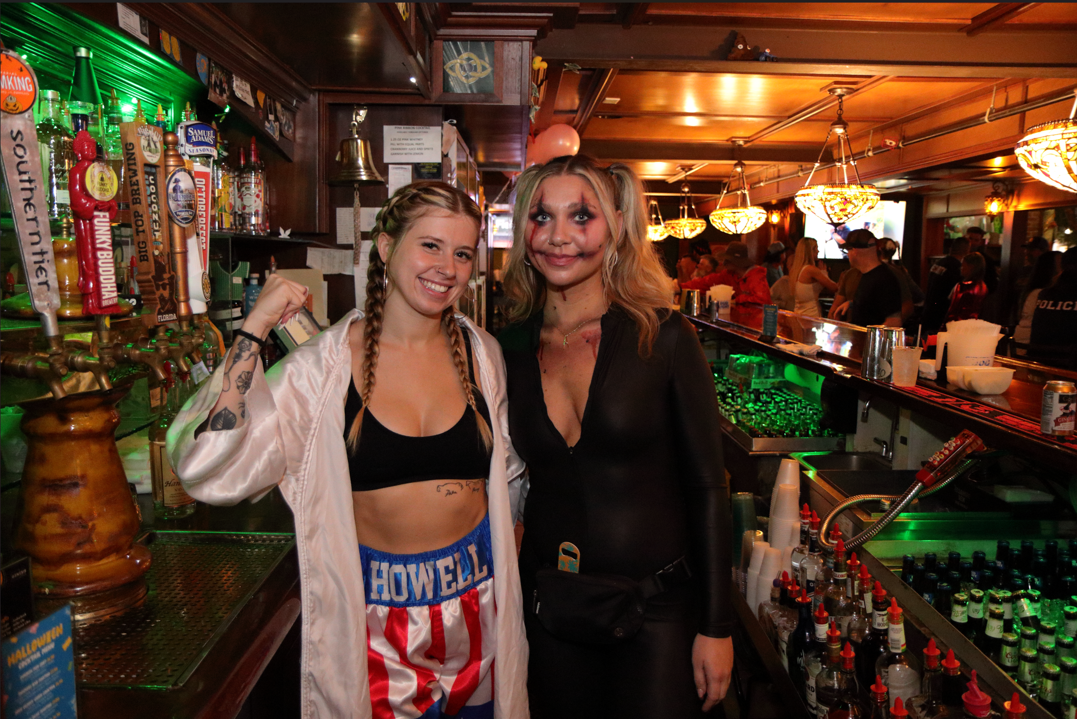Past Halloween costume at O'Riley's