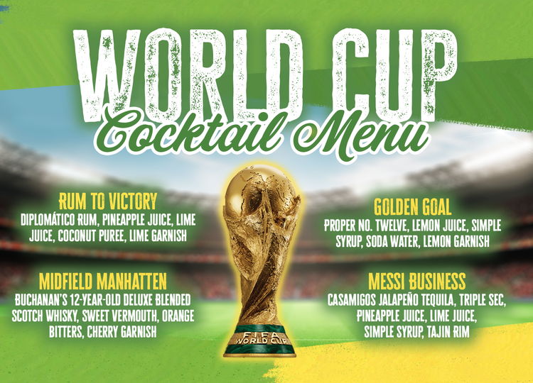 World Cup Cocktails at O'Riley's Irish Pub Downtown