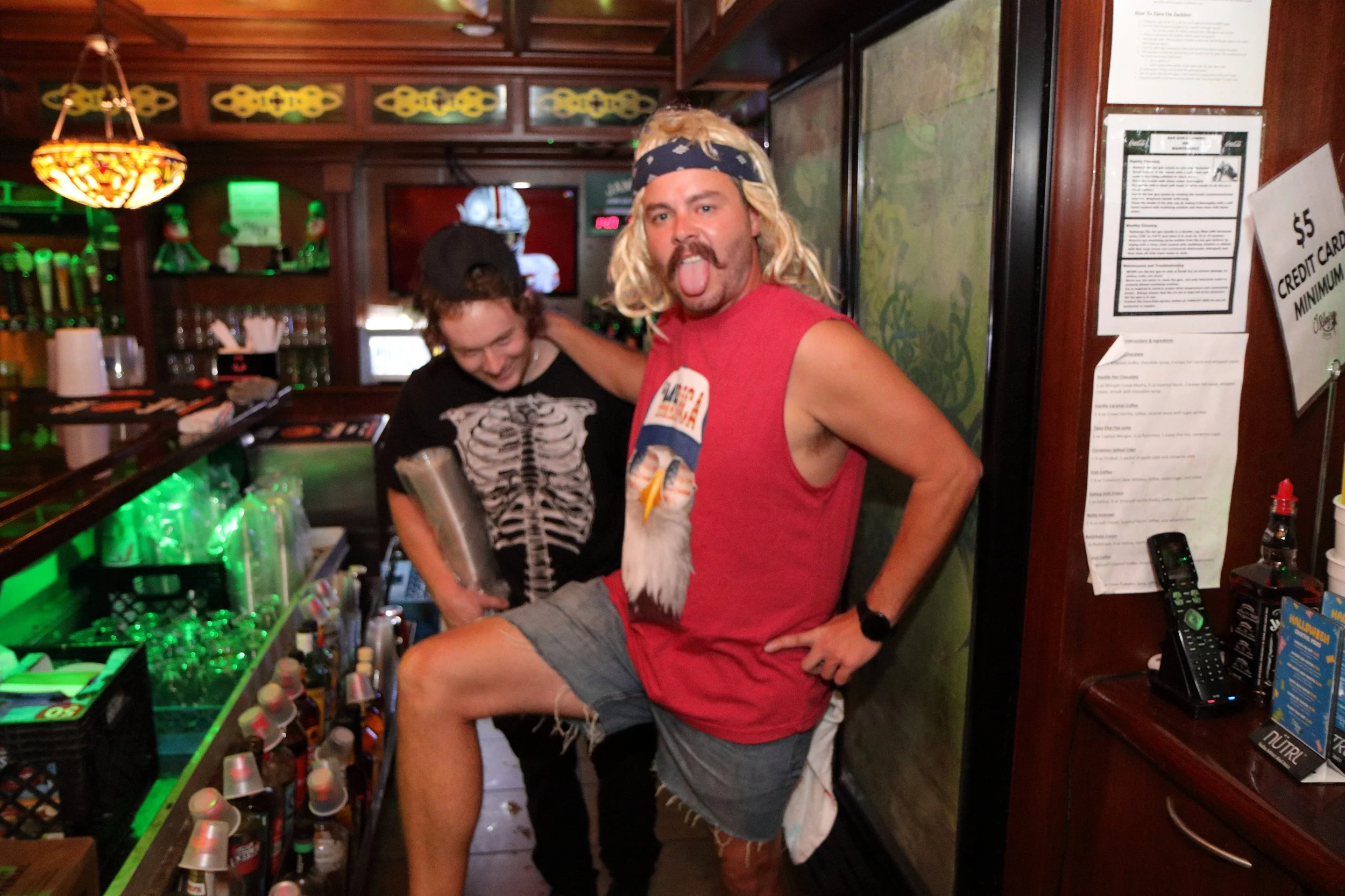 Past Halloween crowd at O'Riley's