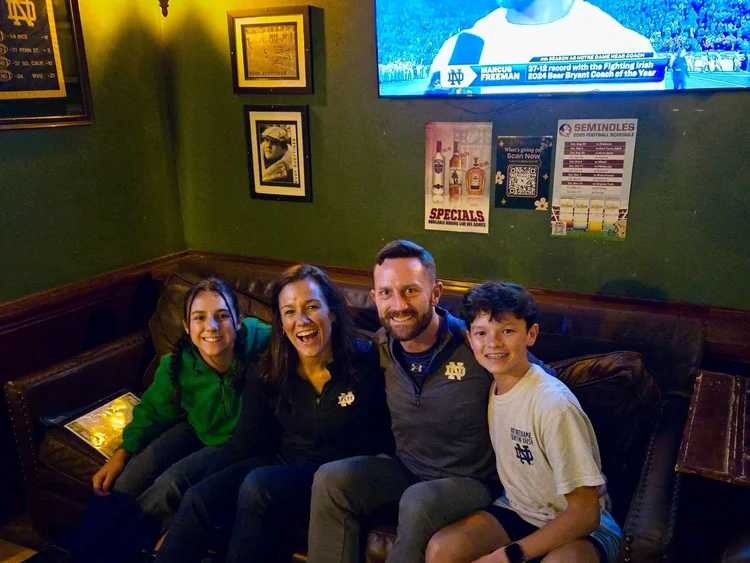 Notre Dame Club of Pensacola game day