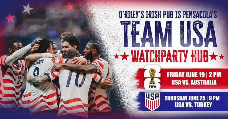 Team USA World Cup Watch Party Hub at O'Riley's Irish Pub Downtown
