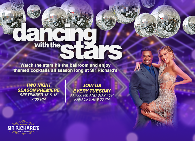 Dancing with the Stars watch parties at Sir Richard’s Public House