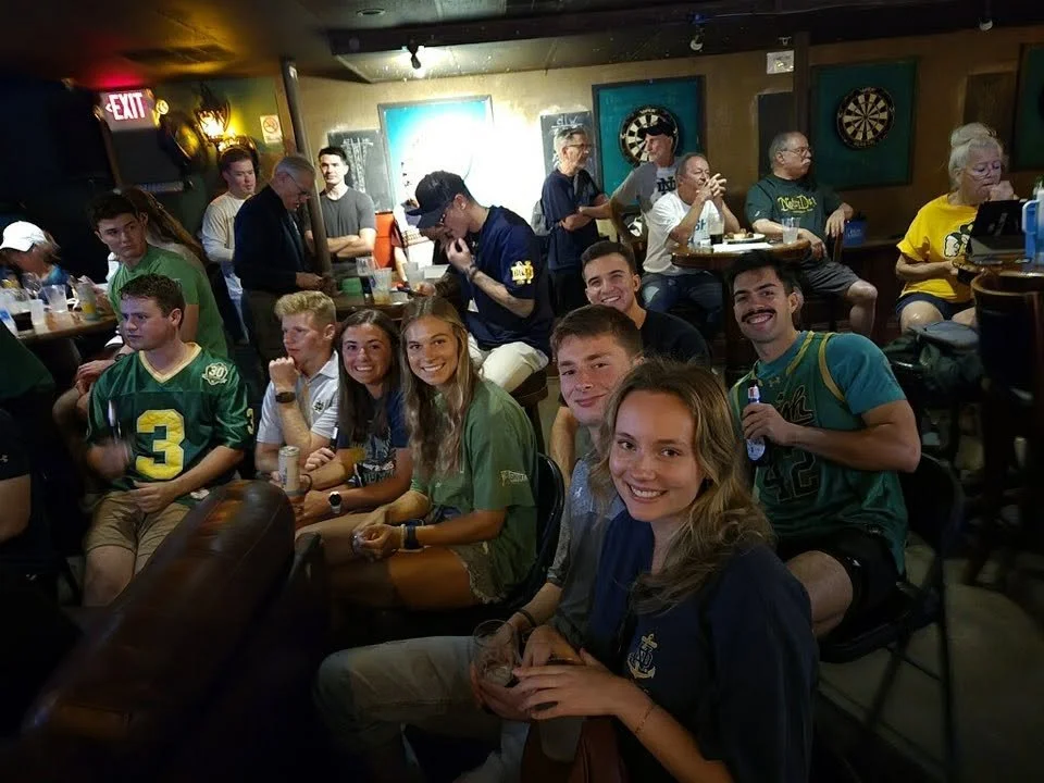 Notre Dame watch party at O'Riley's