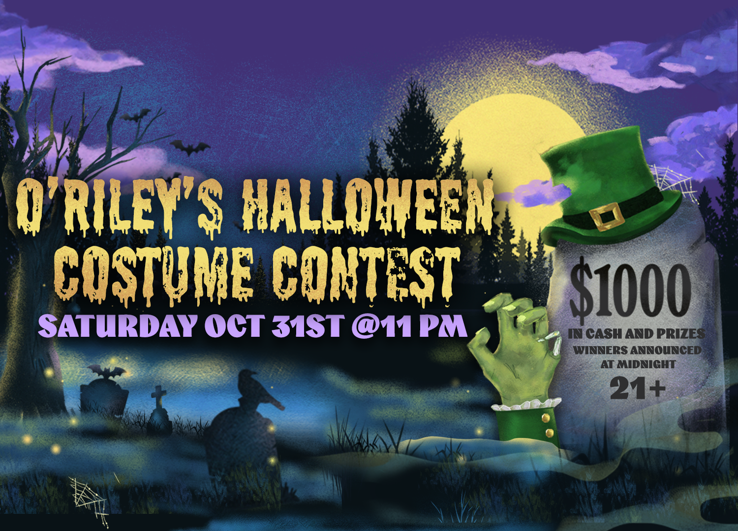 O'Riley's 2026 Halloween Costume Contest