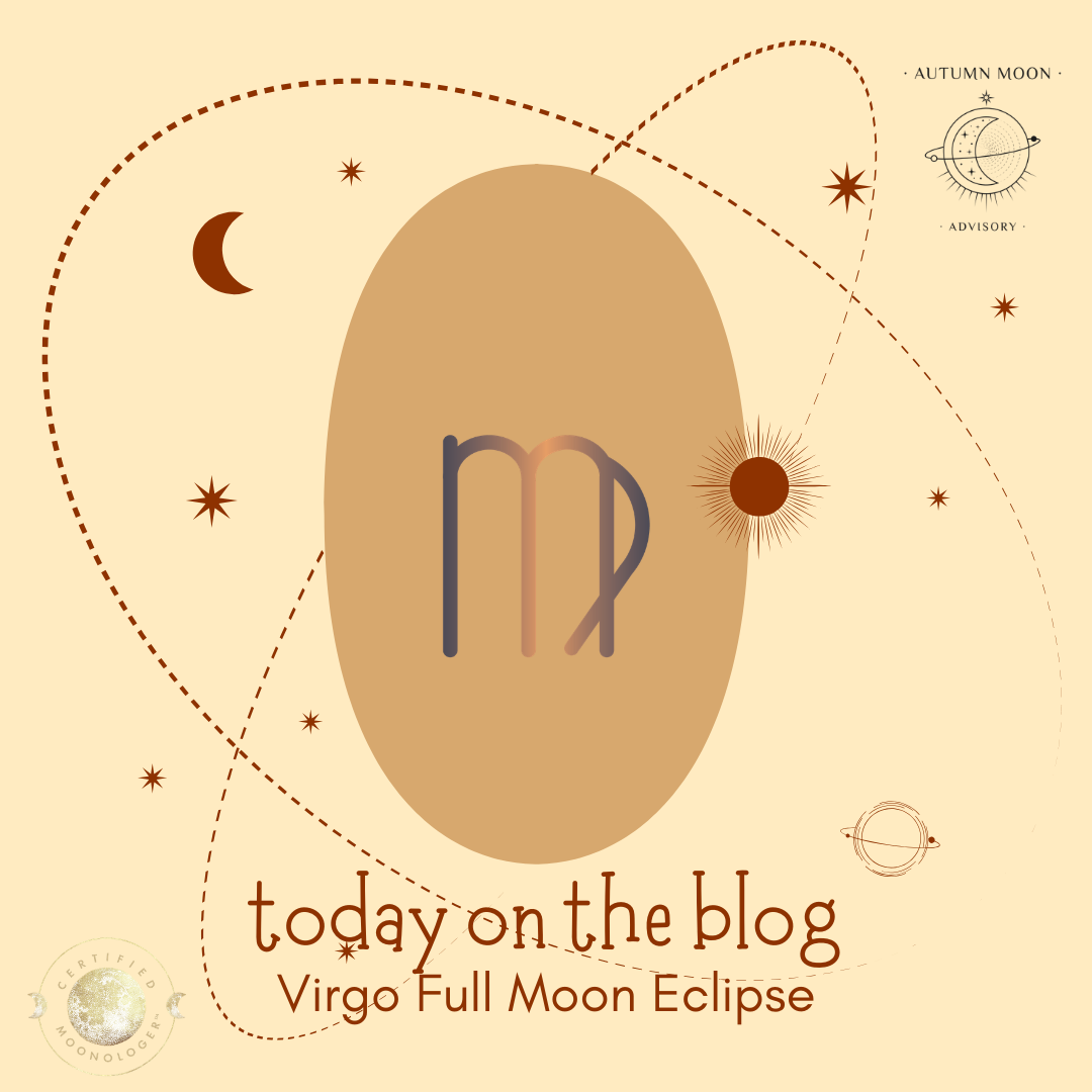 The Virgo Full Moon Eclipse: From Linear Hustle to Lunar Flow