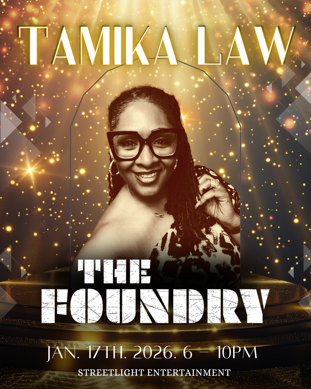 An evening at The Foundry with Tamika Law