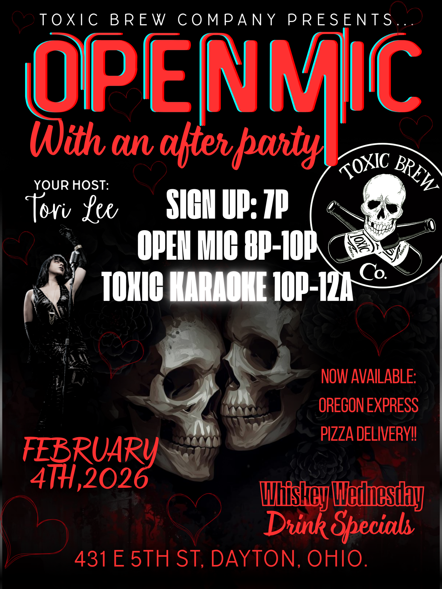 Open Mic with an after party
