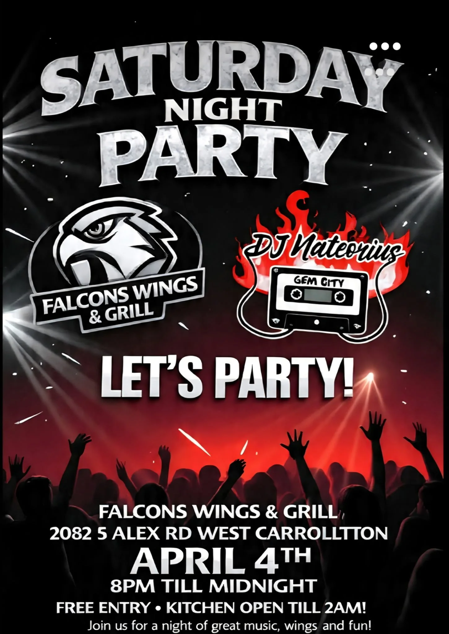 Saturday Night Party @ Falcons