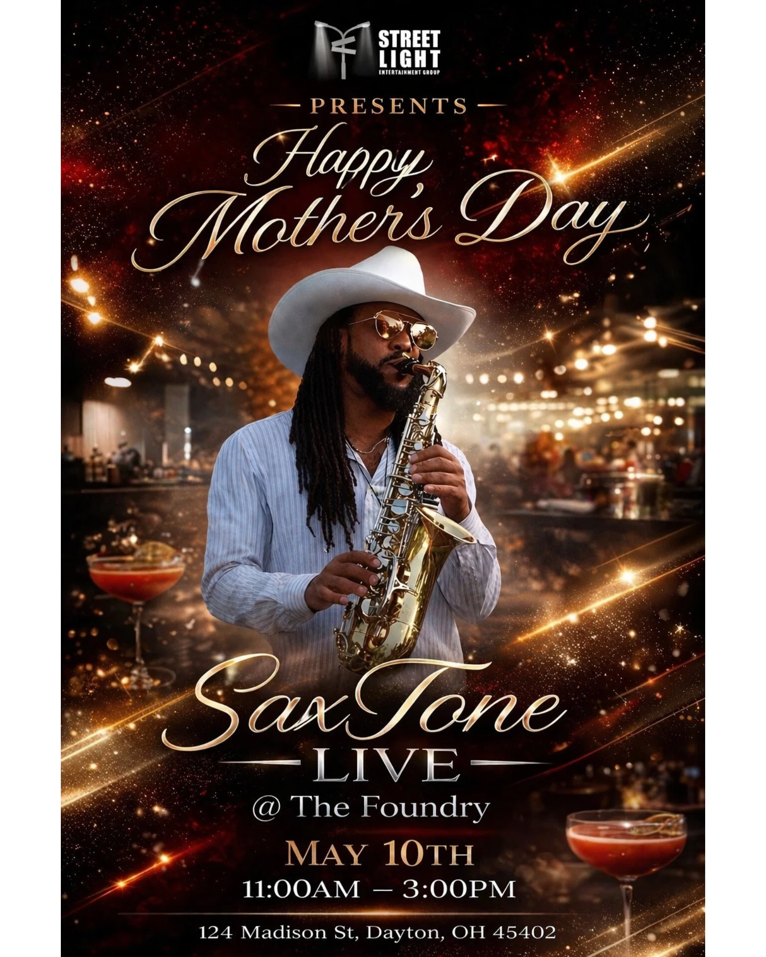 Mother's Day Brunch... SaxTone Live
