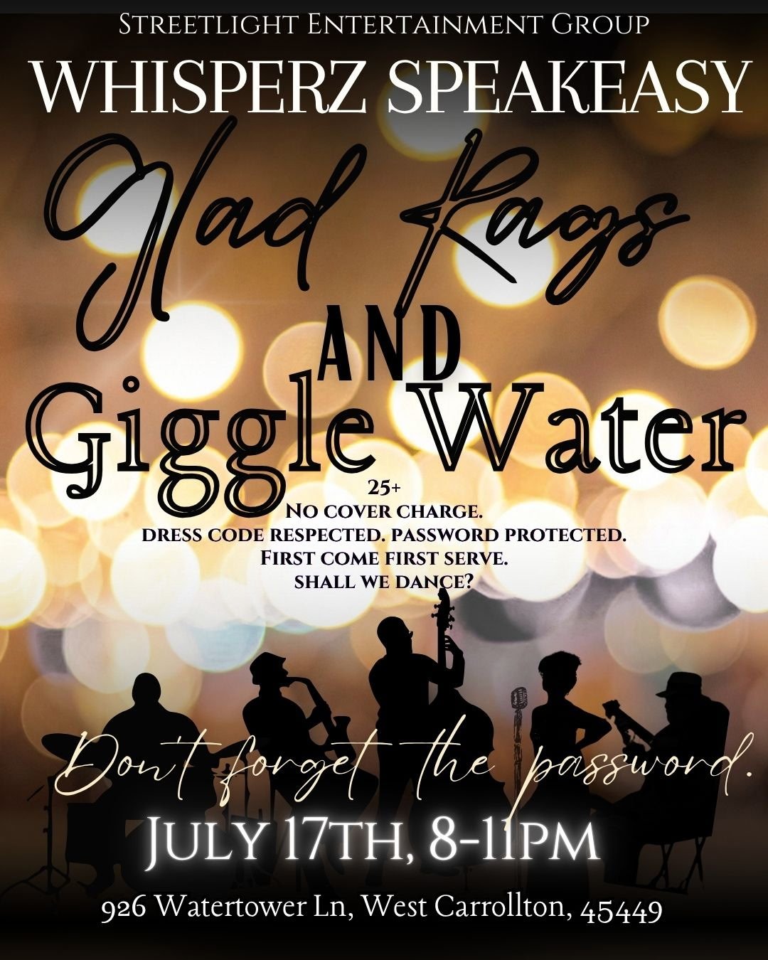 Glad Rags and Giggle Water