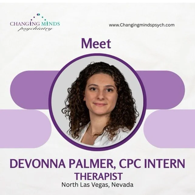 🌟 Meet the Team 🌟

We&rsquo;re excited to introduce one of the dedicated clinicians serving our North Las Vegas community.

Devonna Palmer CPC-Intern is a Clinical Professional Counseling Intern. She specializes in helping individuals understand th