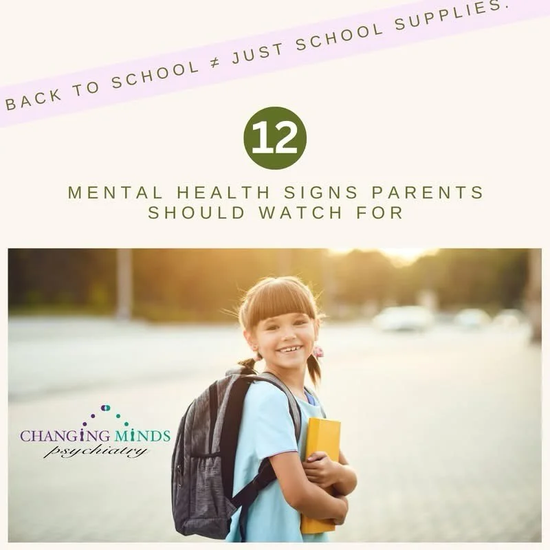 BACK TO SCHOOL? HERE ARE SOME MENTAL HEALTH SIGNS PARENTS SHOULDN&rsquo;T IGNORE. 🧠🎒

A new school year comes with changes in routines, expectations, friendships, homework, and responsibilities. Some adjustment is completely normal&mdash;but someti