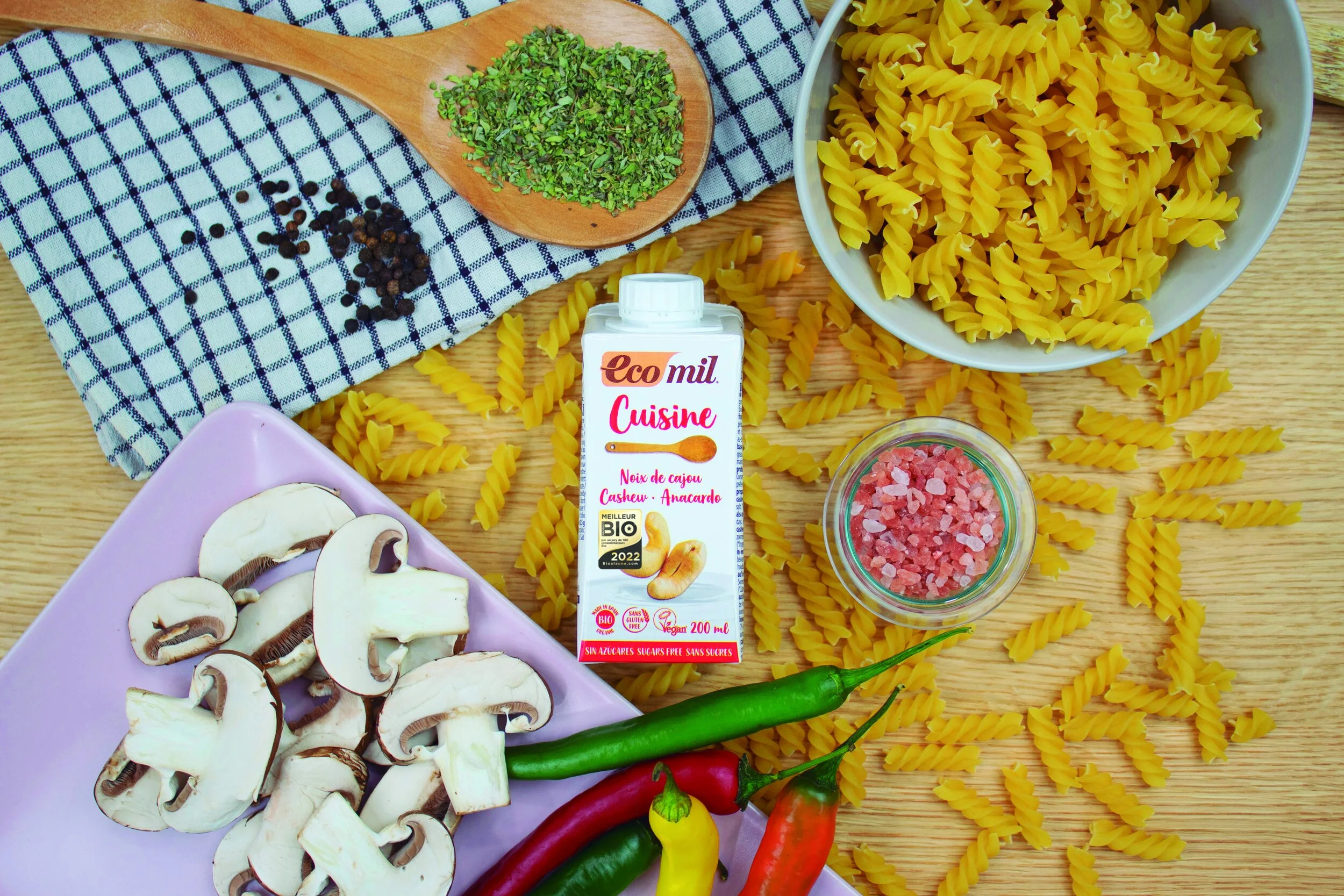 ECOMIL: Organic Plant-Based Cooking Creams - Sugar Free Edition