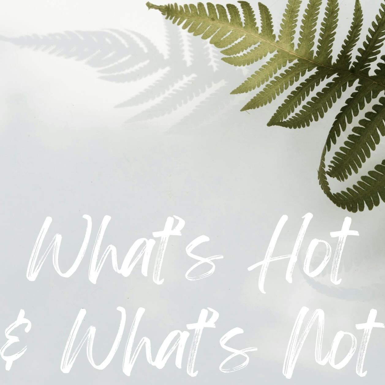 We&rsquo;ve launched a new feature online - an extract from the magazine - called What&rsquo;s Hot &amp; What&rsquo;s Not 💥

Find out what&rsquo;s selling and what&rsquo;s not shifting @apothecary27 on our homepage now 🔥

#whatshot #retail #wellnes