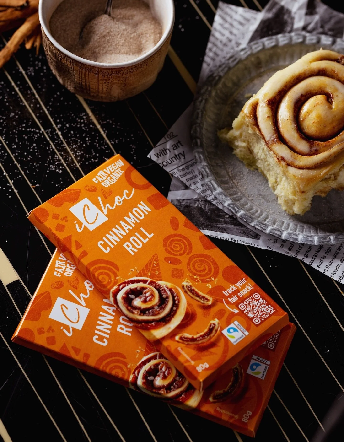 Cinnamon season @ichoc_vegan_chocolate &hellip; 🍁 #WorldVeganDay