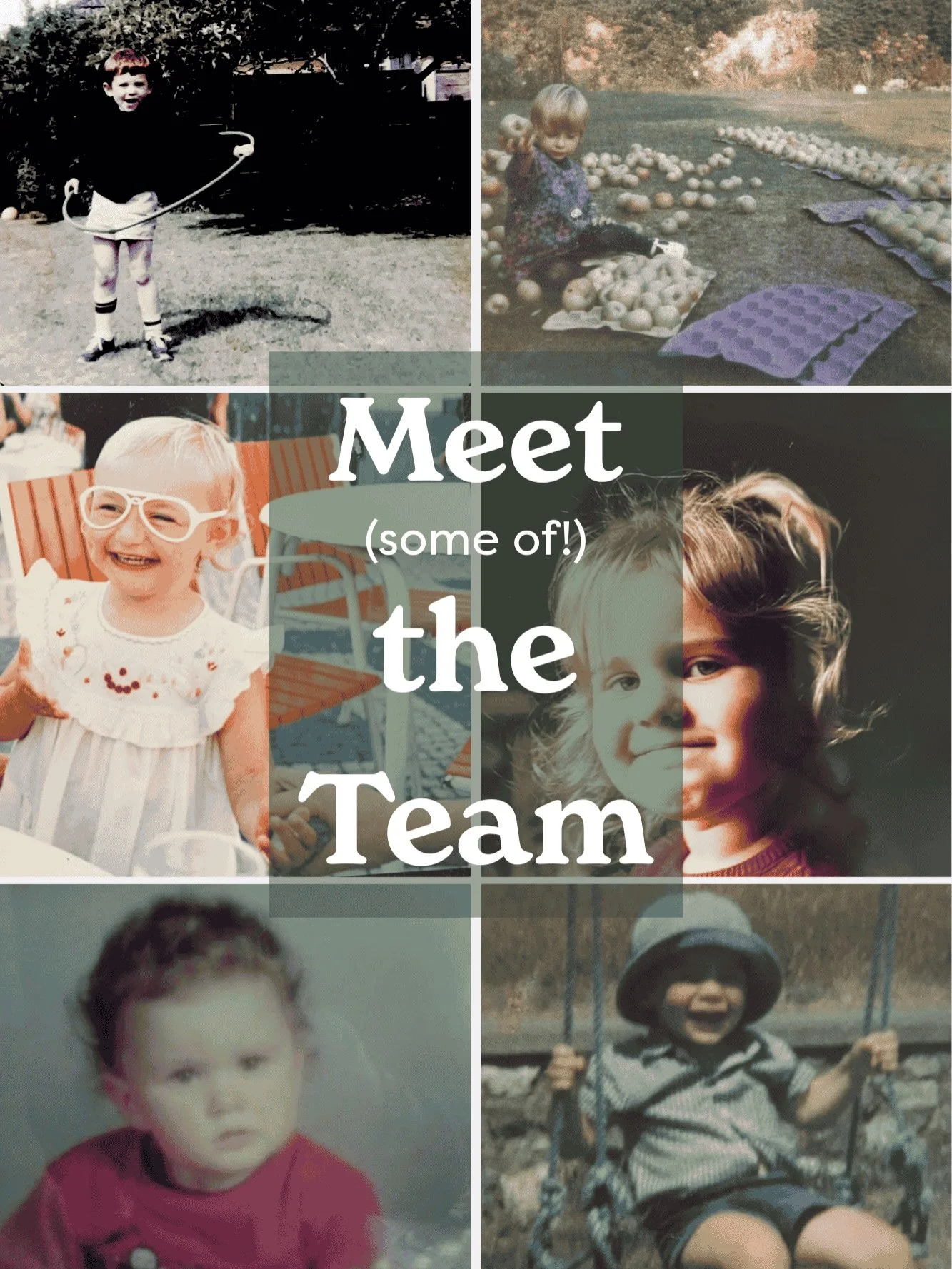 We promise that Natalie is very approachable &amp; smiley these days 😂 

It&rsquo;s been a pleasure to jump on this trend and dig out our childhood pics to introduce some of the small but mighty Natural Brands team..

We love working with our natura