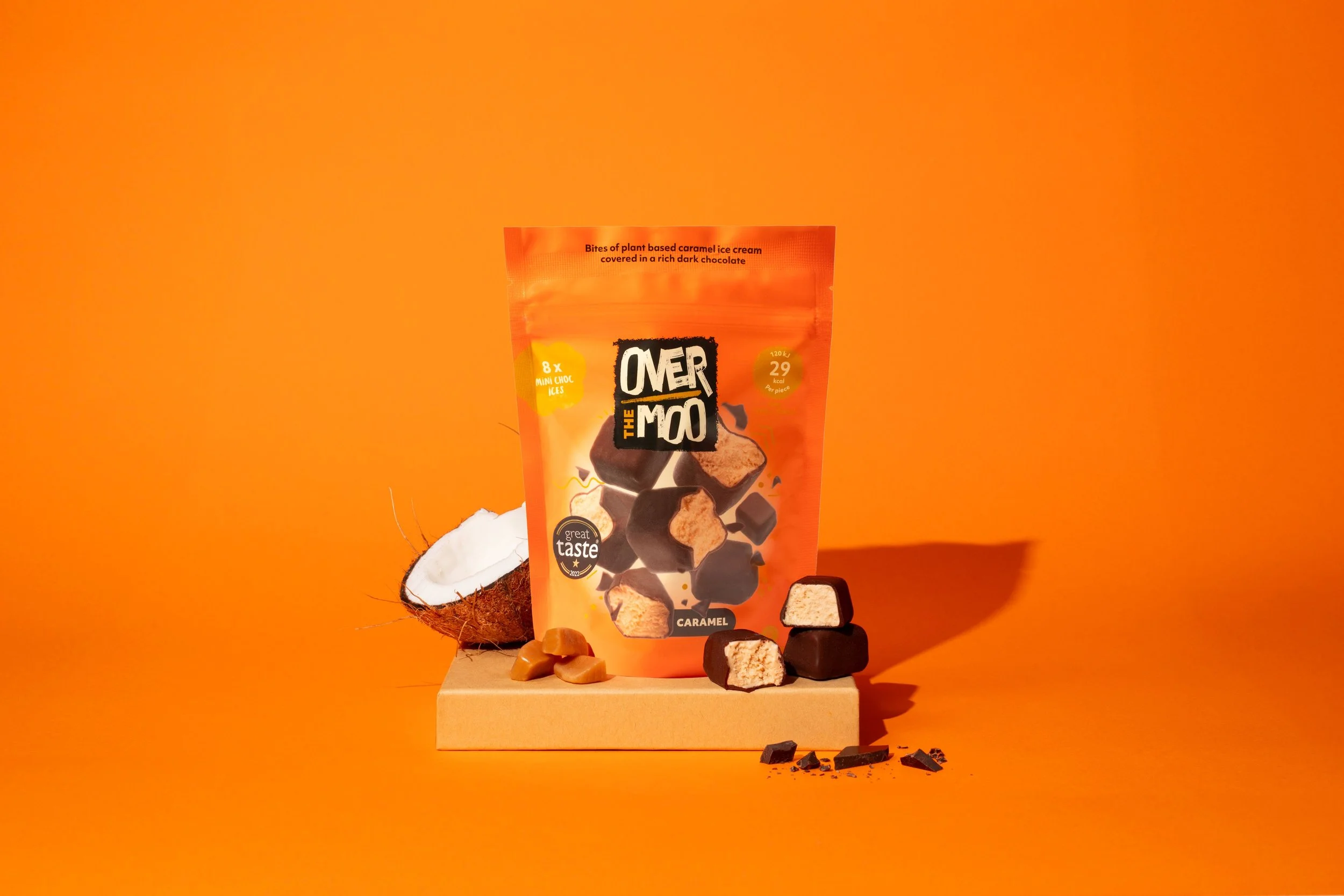 Pack of Over the Moo Mini Choc ices