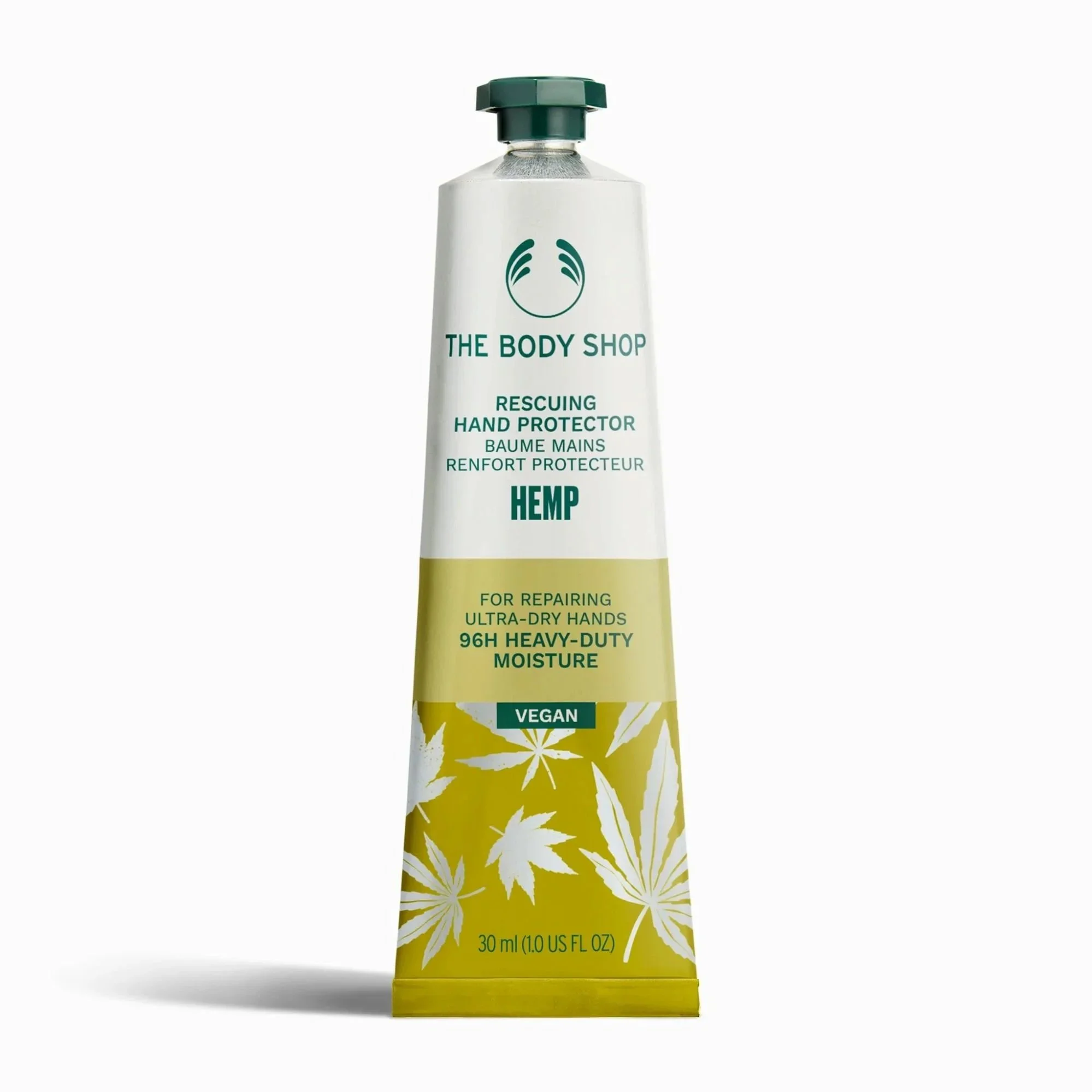 Tube of Body Shop Hemp Hand Protector.