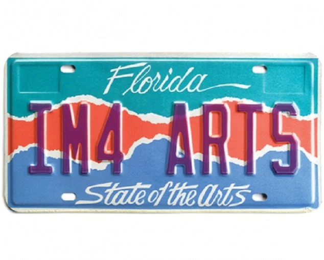 State of the Arts License plate