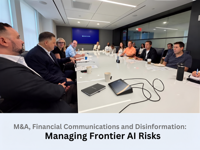 AI, M&amp;A and the New Disinformation Threat Landscape