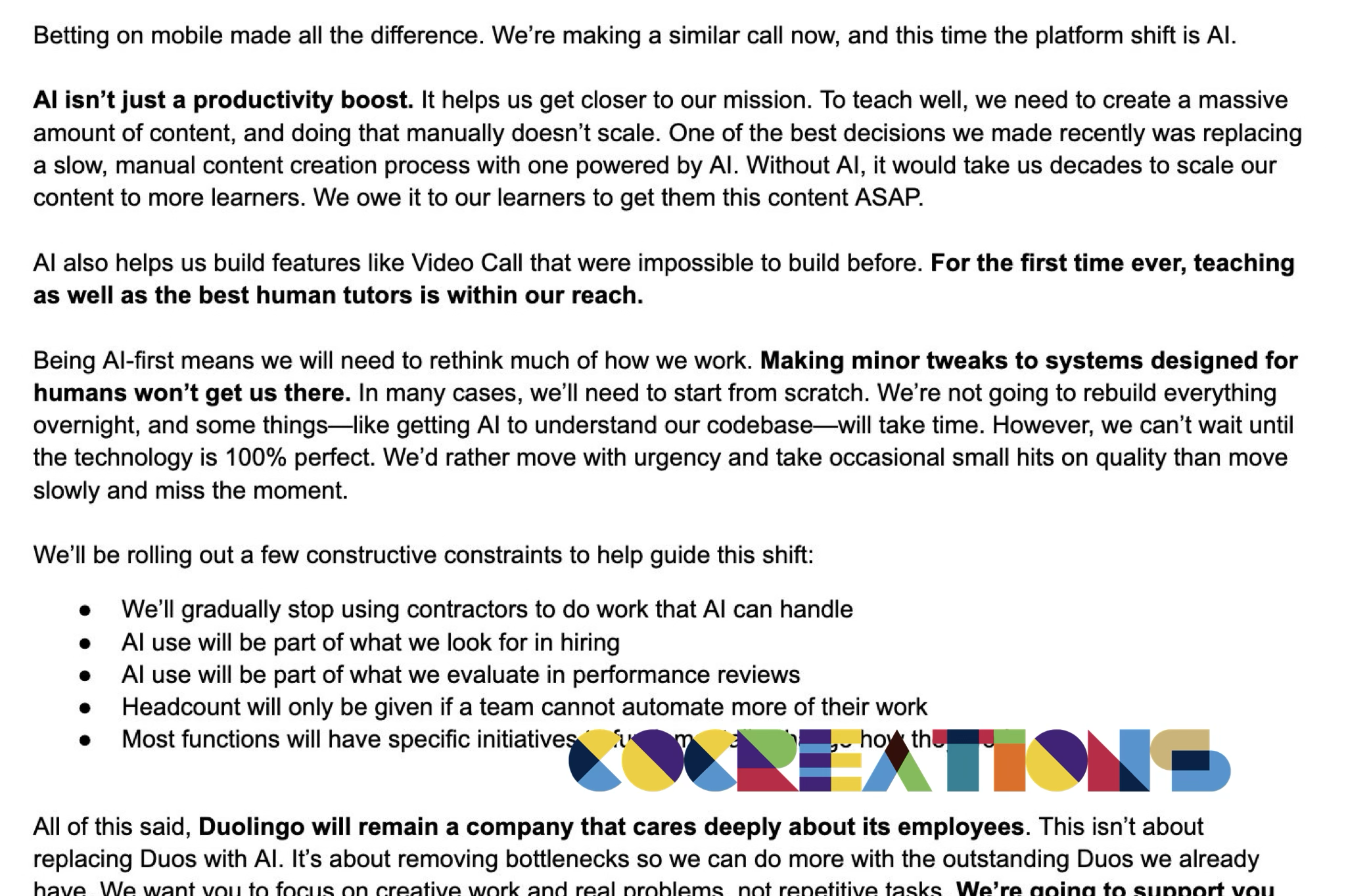 Clear Internal Communication on AI is the New Leadership Imperative