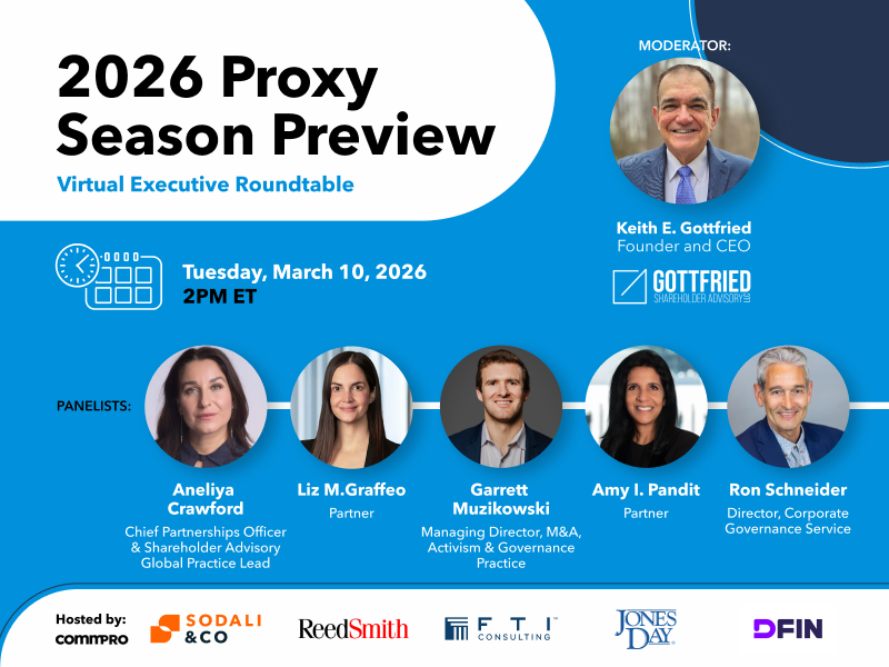 2026 Proxy Season Preview