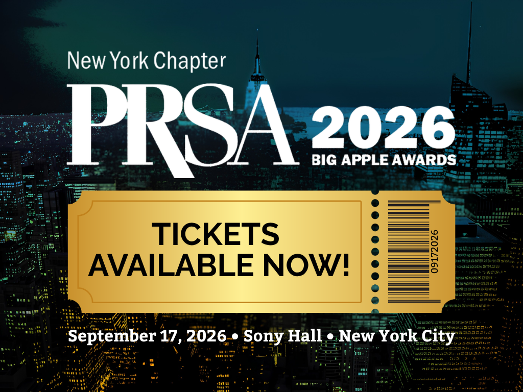 39th Annual PRSA-NY Big Apple Awards