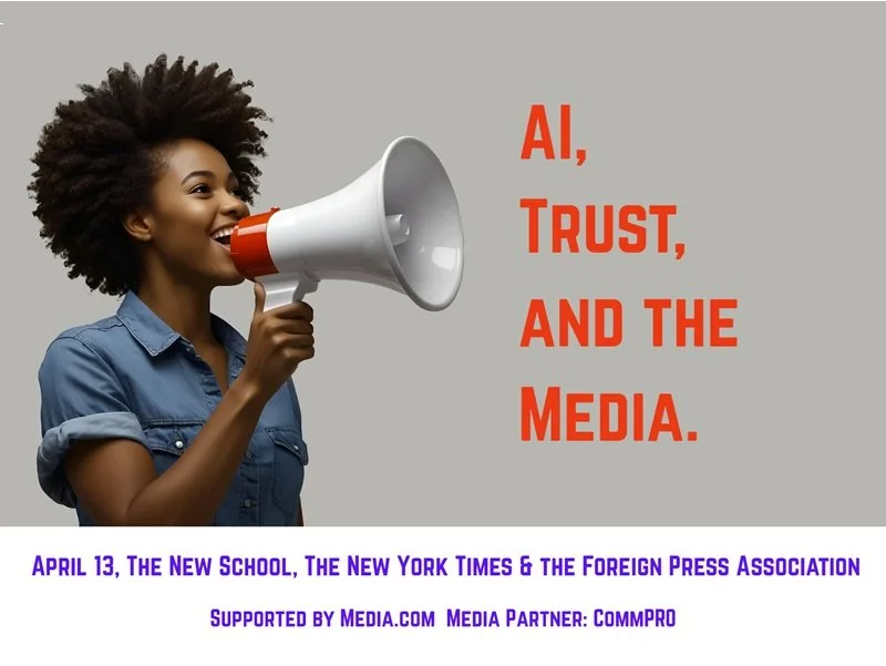 AI, Trust & the Media: NYT, New School & Foreign Press Association Discussion 