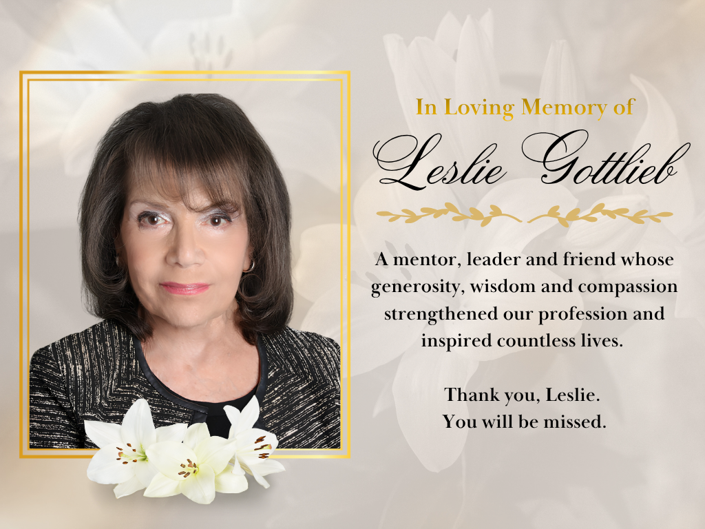 Remembering Leslie Gottlieb