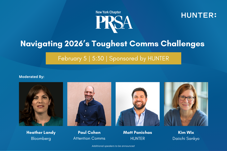 PRSA-NY Kickoff Event: Navigating 2026’s Toughest Comms Challenges