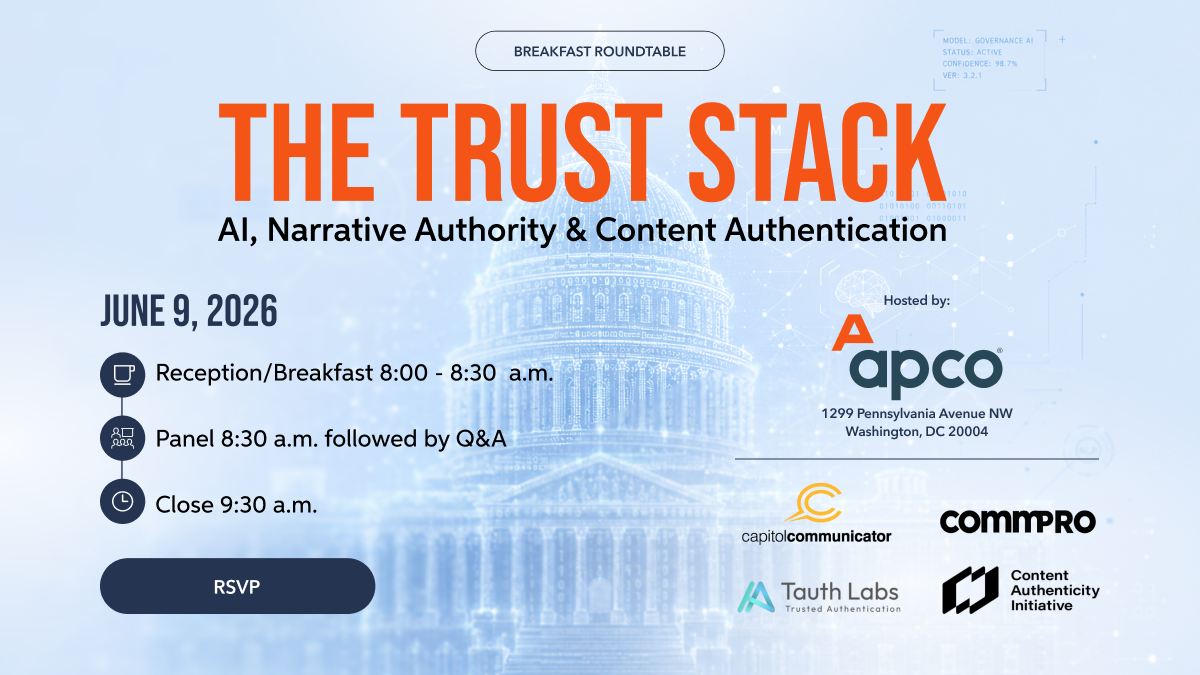 The Trust Stack and the Future of Trust in the AI Era — CommPRO
