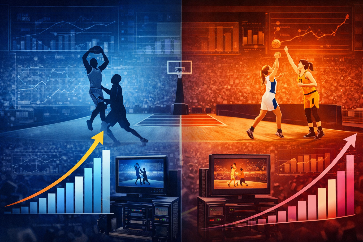 March Madness Coverage Gap Men Lead Women Surge AI Accelerates the Shift