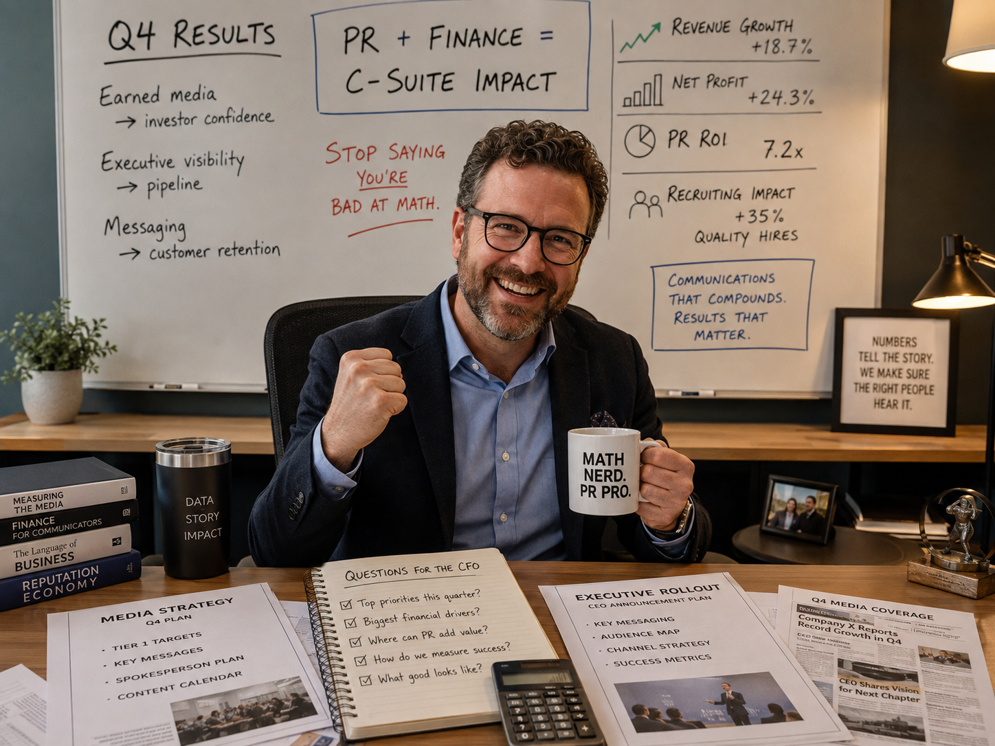 If You Want a Seat at the C-Suite Table, Stop Saying You're Bad at Math