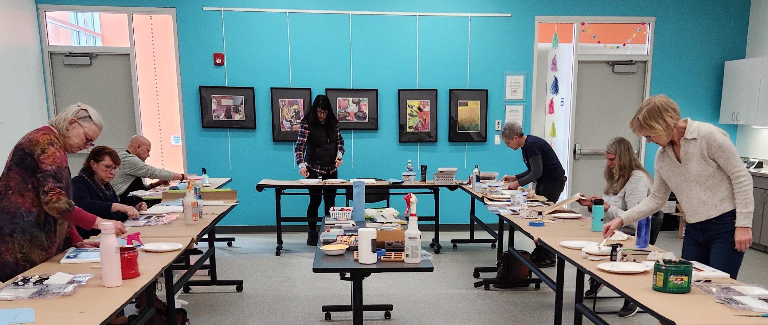 Introduction to Abstract Painting, Red Wing Arts, Red Wing, MN