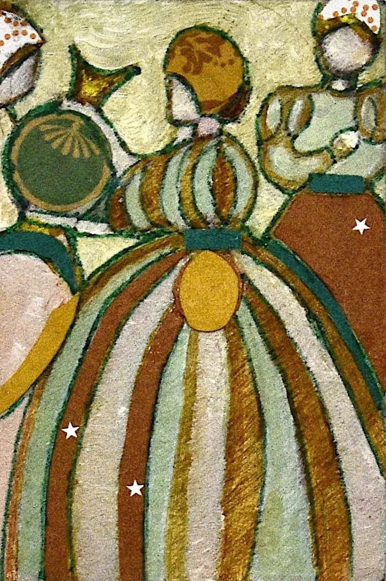 The Gift of Fairies 
Collage 
2x3 in