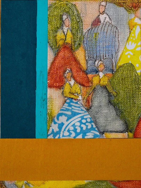 Into the Garden 
Collage 
3x4 in