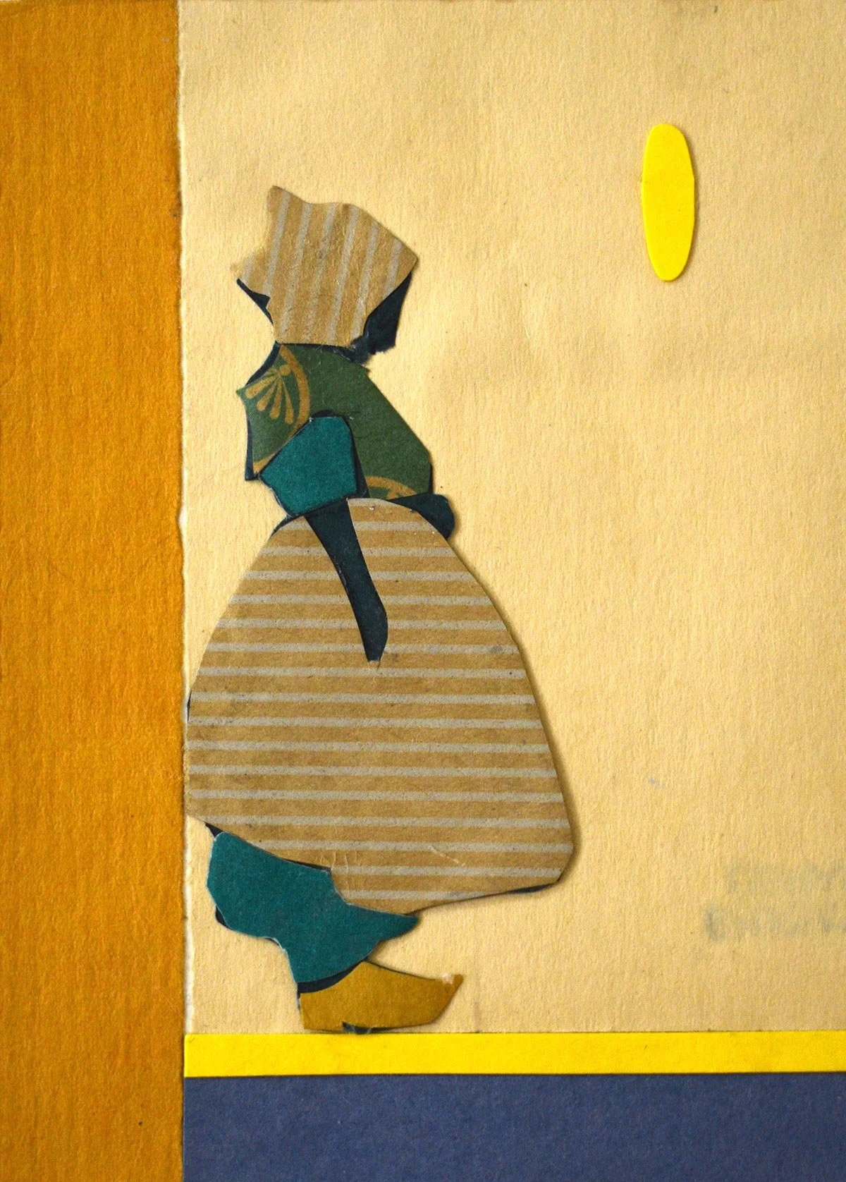 Dutch and the Sun 
Collage 
3x4 in