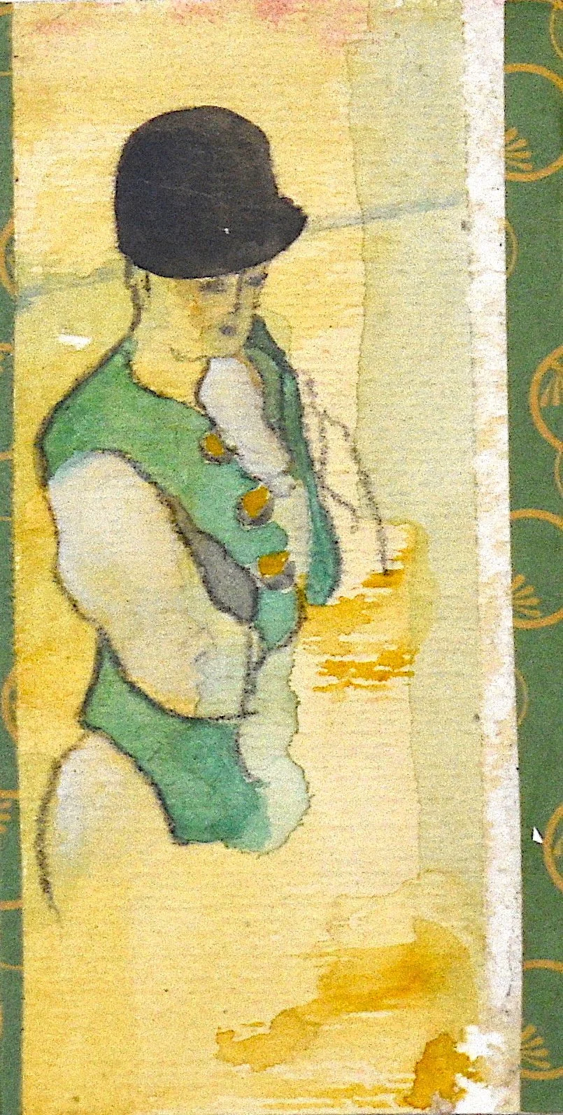 Fragments of Things to Come II 
Collage 
1x3 in